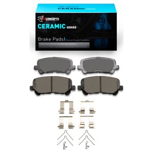 Acura MDX Brake Pads - Rear - R1 Concepts - Ceramic - `07-`25